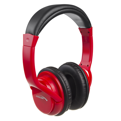 Product Ακουστικά Audiocore V5.1 wireless bluetooth 200mAh, 3-4h working time, 1-2h charging time, AC720 R red base image