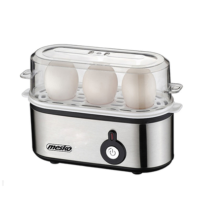 Product Βραστήρας Αυγών Mesko MS 4485 3 egg(s) 210 W Black,Silver,Transparent base image