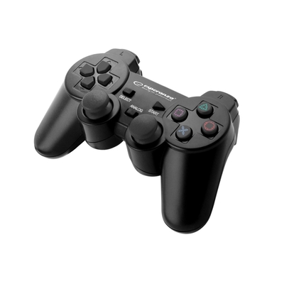 Product Gamepad Esperanza EGG107K PC,Playstation 3 Analogue / Digital USB 2.0 Black base image