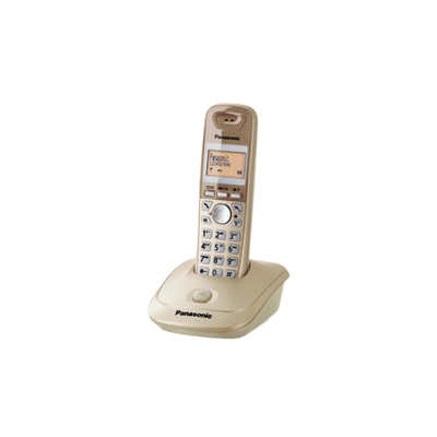 Product Τηλέφωνο Ασύρματο Panasonic KX-TG2511 DECT Beige Caller ID base image