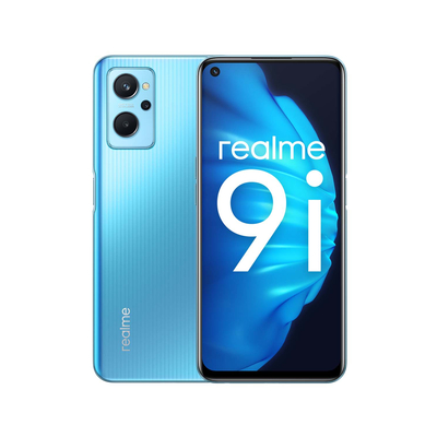 Product Smartphone Realme 9i 16.8 cm (6.6") 4G USB Type-C 4GB 128GB 5000 mAh Blue base image