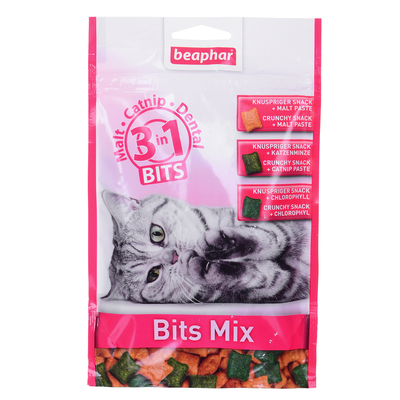 Product Ξηρά Τροφή Γάτας Beaphar Bits Mix Cat Treats - 150 g base image