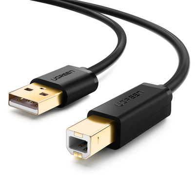 Product Καλώδιο USB Ugreen 10351 3 m USB 2.0 USB A USB B Black base image