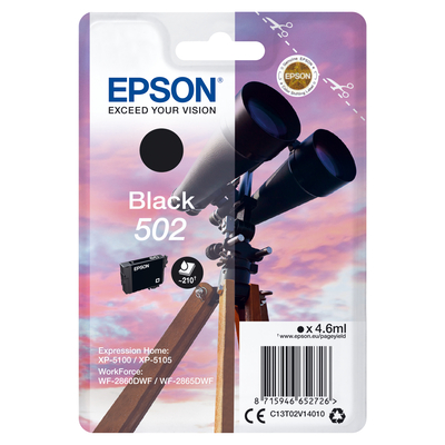 Product Μελάνι Epson Singlepack Black 502 Ink base image