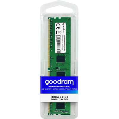 Product Μνήμη RAM Σταθερού DDR4 16GB Goodram GR3200D464L22S/16G 1 x 16GB 3200 MHz base image