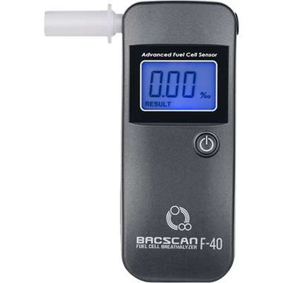 Product Συσκευή Αλκοτέστ Bacscan F-40 alcohol tester 0 - 4% Gray base image