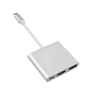 Product Αντάπτορας USB Maclean MCTV-840 4096 x 2304 pixels Silver base image