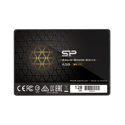 Product Σκληρός Δίσκος SSD 128GB Silicon Power Ace A58 2.5" SLC base image