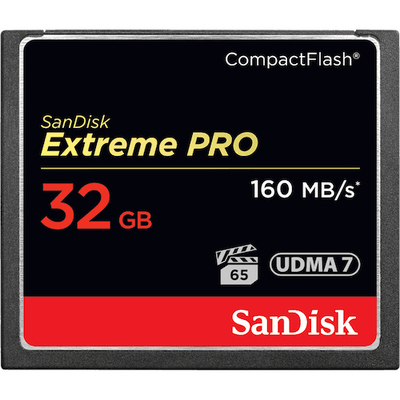 Product Κάρτα Μνήμης CF 32GB SanDisk Extreme Pro 160MB/s base image