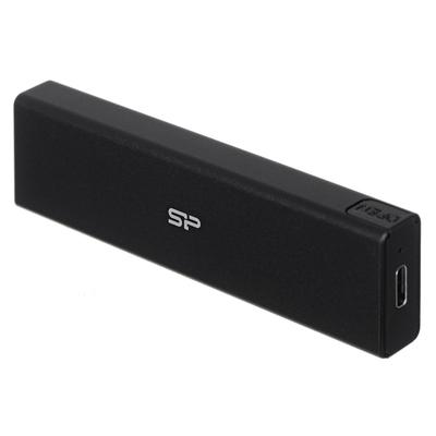 Product Θήκη για Σκληρό Δίσκο M.2 Silicon Power PD60 USB-C NVMe SSD (SP000HSPSDPD60CK) Black base image