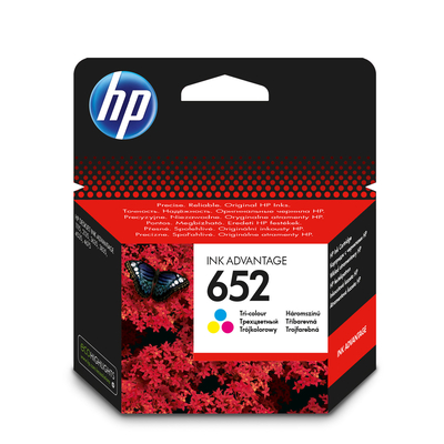 Product Μελάνι HP 652 Original Magenta,Cyan,Yellow base image