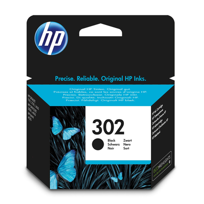 Product Μελάνι HP 302 Black Original base image