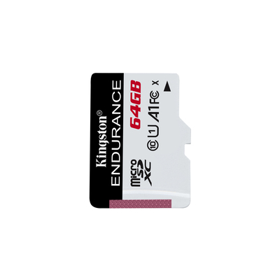 Product Κάρτα Μνήμης MicroSD 64GB Kingston Technology High Endurance UHS-I Class 10 base image