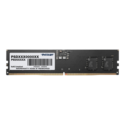Product Μνήμη RAM Σταθερού DDR5 8GB Patriot Signature 4800MHZ CL40 base image