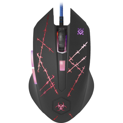 Product Ποντίκι Gaming Ενσύρματο Defender Forced GM-020L Ambidextrous USB Type-A Optical 3200 DPI base image