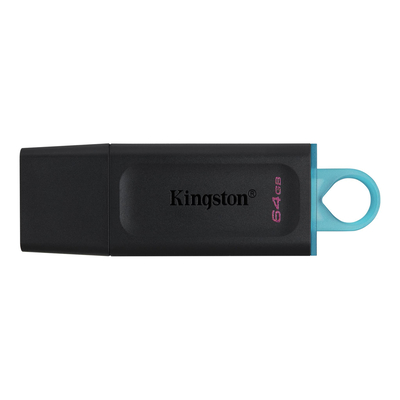 Product USB Flash 64GB Kingston Technology DataTraveler Exodia Type-A 3.2 Gen 1 (3.1 Gen 1) Black base image