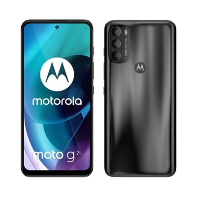 Product Smartphone Motorola Moto G MOTO G71 16.3 cm (6.4") Dual SIM 11 5G USB Type-C 6GB 128GB 5000 mAh Black base image
