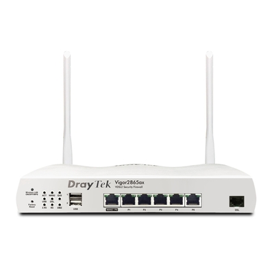 Product 4G Router Draytek Vigor 2865ax Gigabit Ethernet Dual-band (2.4GHz/5GHz) White base image