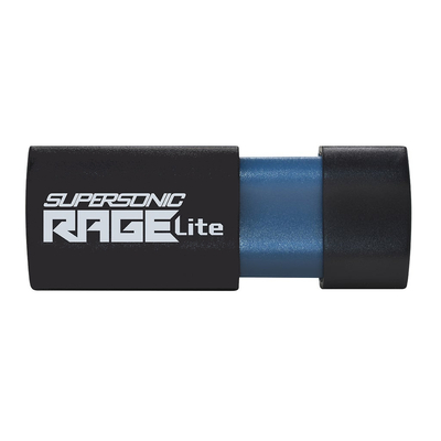 Product USB Flash 32GB Patriot Memory Supersonic Rage Lite Type-A 3.2 Gen 1 (3.1 Gen 1) Black, Blue base image