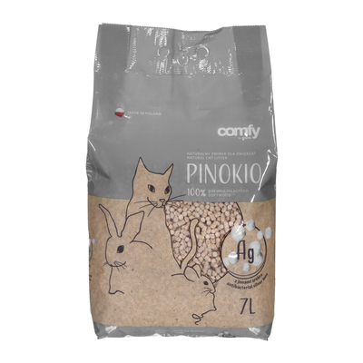 Product Αμμος Γάτας comfy Pinocchio Silver - wooden litter - 7L base image