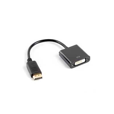Product Αντάπτορας DisplayPort Lanberg AD-0007-BK 0.1 m to DVI-D Black base image