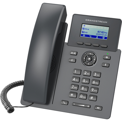 Product Ενσύρματο Τηλέφωνο IP Grandstream Networks GRP2601 Black 1 lines LCD base image