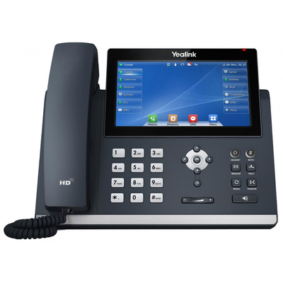 Product Ενσύρματο Τηλέφωνο IP Yealink SIP-T48U Grey LED Wi-Fi base image
