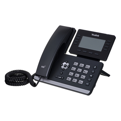 Product Ενσύρματο Τηλέφωνο IP Yealink SIP-T53W Black 8 lines LCD Wi-Fi base image