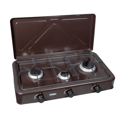 Product Επιτραπέζια Εστία Υγραερίου Promis KG400C hob Black, White Countertop Gas 3 zone(s) base image