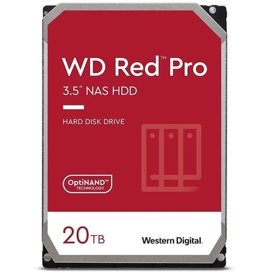 Product Εσωτερικός Σκληρός Δίσκος 3.5" 20TB Western Digital WD Red Pro WD201KFGX base image