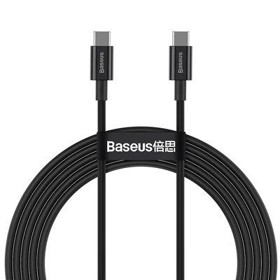 Product Καλώδιo USB Baseus Superior 1 m USB 2.0 USB-C Black base image