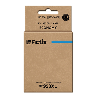 Product Μελάνι συμβατό Actis KH-953CR for HP 953XL F6U16AE Premium; 25 ml; cyan - Neuer Chip base image
