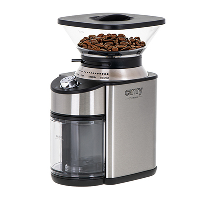 Product Μύλος Αλεσης Καφέ Camry CR 4443 Burr grinder Black,Silver base image