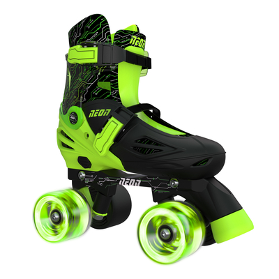 Product Πατίνια Yvolution Neon Combo roller skates black/green, size 30-33 base image