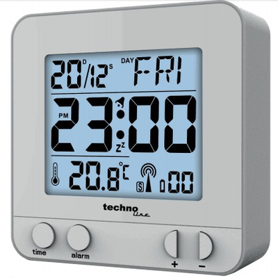 Product Ρολόι Ξυπνητήρι Technoline WT 235 Digital Silver base image