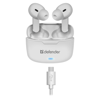 Product Bluetooth Ακουστικά Defender TWINS 903 white base image