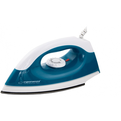 Product Σίδερο Ταξιδίου Esperanza SMOOTHER Non-stick soleplate 1200 W Blue, White base image