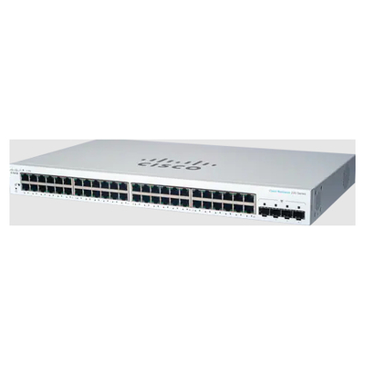 Product Network Switch Cisco CBS220-48T-4G Managed L2 Gigabit Ethernet (10/100/1000) 1U White base image