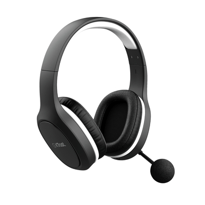 Product Headset Trust GXT 391 Thian Wired & Wireless Head-band Gaming USB Type-C Black, White base image