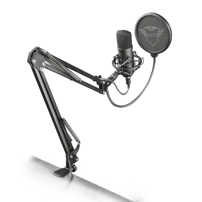 Product Μικρόφωνο Για Η/Υ Trust GXT 252+ Emita Plus Black Studio microphone base image