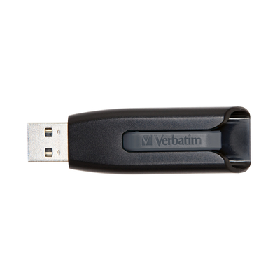 Product USB Flash 256GB Verbatim V3 Type-A 3.2 Gen 1 (3.1 Gen 1) Black base image