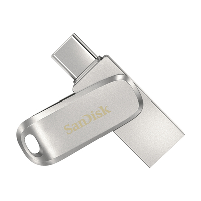 Product USB Flash 512GB SanDisk Ultra Dual Luxe Type-A / Type-C 3.2 Gen 1 (3.1 Gen 1) Stainless steel base image