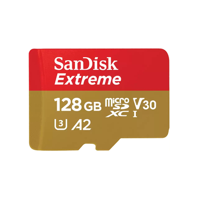 Product Κάρτα Μνήμης MicroSDXC 128GB SanDisk Extreme UHS-I Class 10 base image