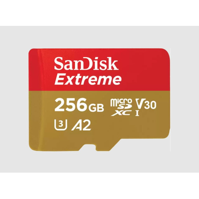 Product Κάρτα Μνήμης MicroSDXC 256GB SanDisk Extreme UHS-I Class 3 base image