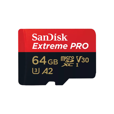 Product Κάρτα Μνήμης MicroSDXC 64GB SanDisk Extreme PRO UHS-I Class 10 base image