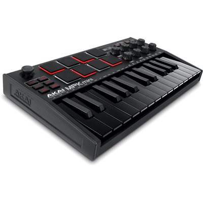 Product Midi Controller Akai MPK Mini MK3 Pad USB Black base image