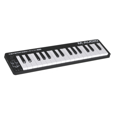 Product Midi Keyboard M-Audio Keystation Mini 32 MK3 32 keys USB Black, White base image