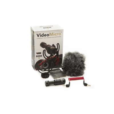 Product Μικρόφωνο Rode VideoMicro Black Digital camera base image