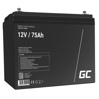 Product Μπαταρία UPS Green Cell AGM25 UPS battery Sealed Lead Acid (VRLA) 12 V 75 Ah base image