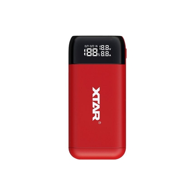 Product Φορτιστής Μπαταριών Xtar PB2S red / power bank to Li-ion 18650 / 20700 / 21700 base image